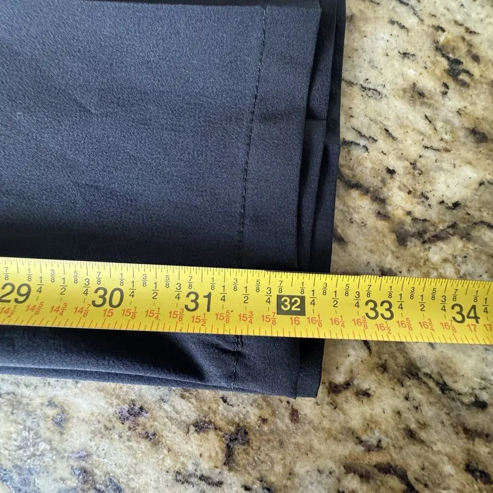 Oclunlc Golf Pants Mens Size 34 with 32 inch inseam Black
